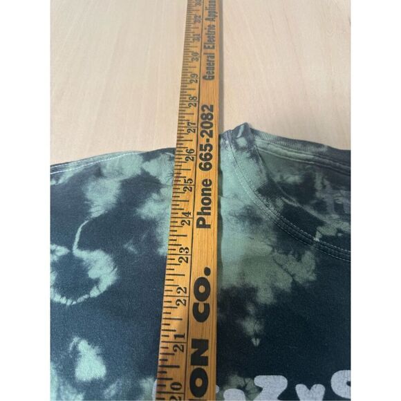 TLC CrazySexyCool Graphic Tee World Tour T-Shirt Tie Dye Print Green Black‎ L - Picture 2 of 6
